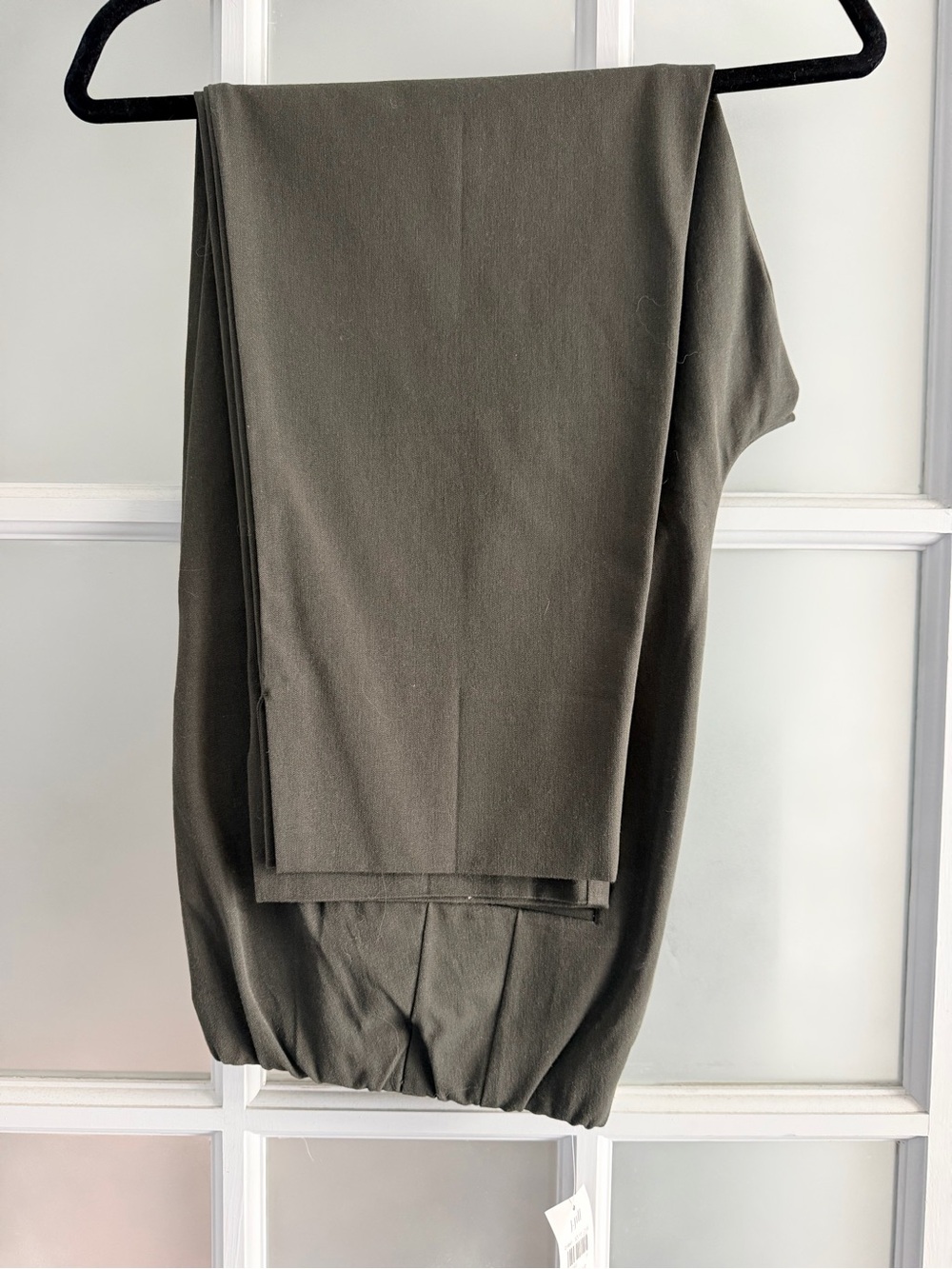 J. Jill Straight-Leg Pull on Pants in Woodbine green NWT